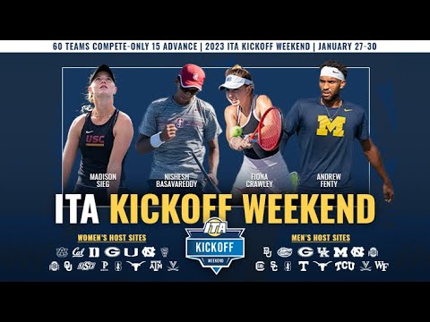 Men's College Tennis: #15 Georgia vs Louisville [2023 ITA Kickoff Weekend | Day 4 Coverage]