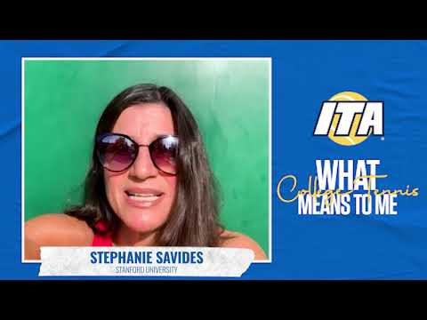 What College Tennis Means To Me: Stephanie Savides, Stanford University