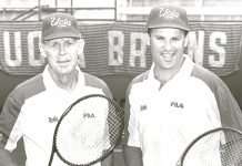 Glenn Bassett along with Billy Martin - UCLA Men's Tennis