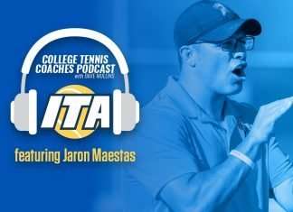 Jaron Maestas on the ITA College Tennis Coaches Podast