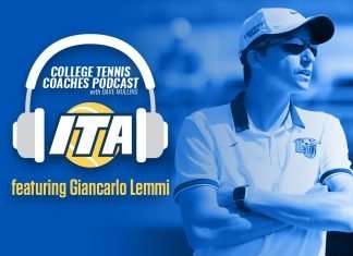 Giancarlo Lemmi of Liberty University women's tennis joins us on the College Tennis Coaches Podcast