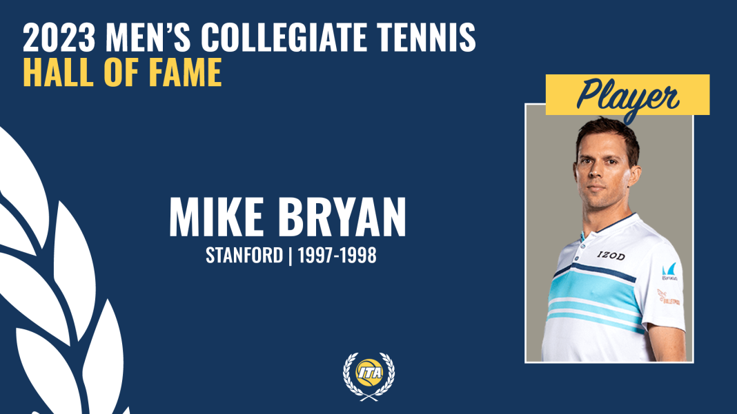 2023 Men's Tennis Hall of Fame Inductee Mike Bryan