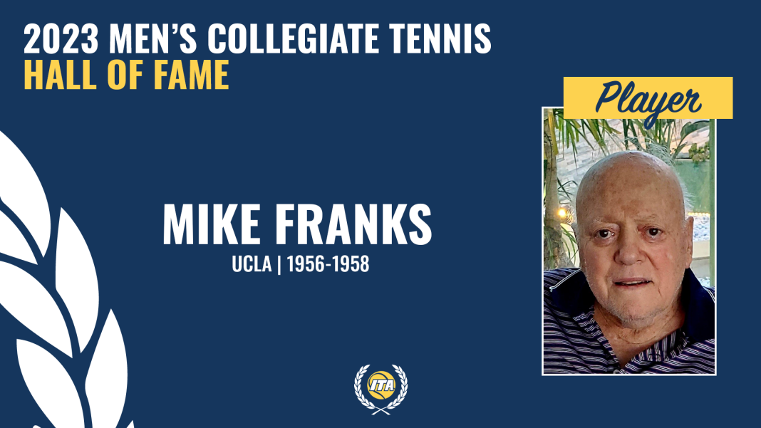 2024 Men's Tennis Hall of Fame Inductee Mike Franks