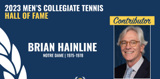 2023 Men's Hall of Fame Inductee, Brian Hainline